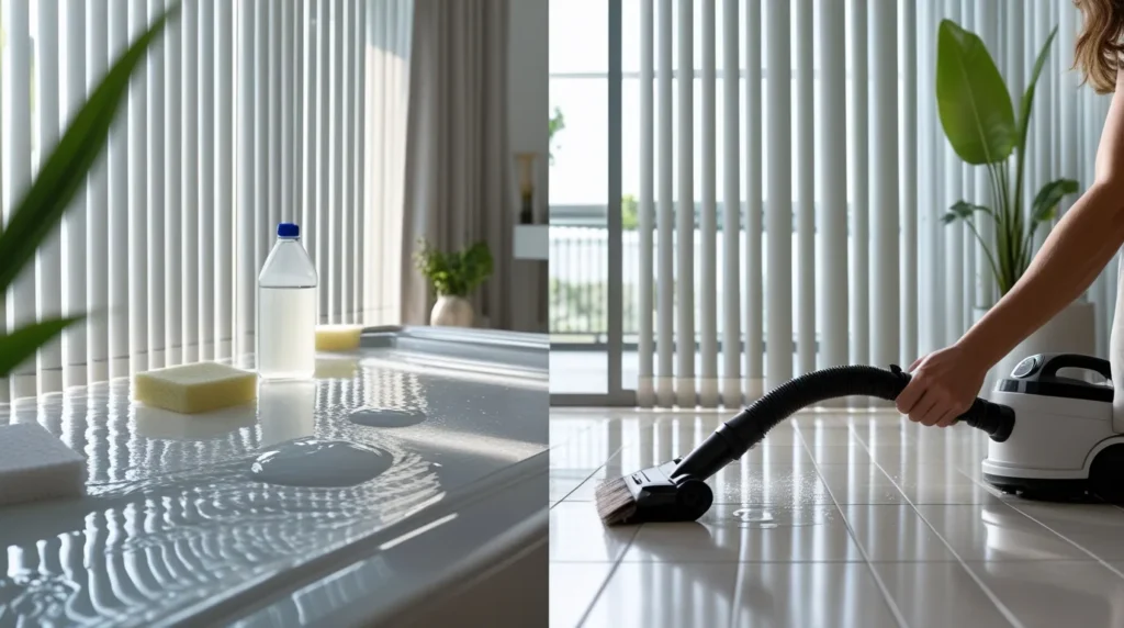 blinds cleaning
