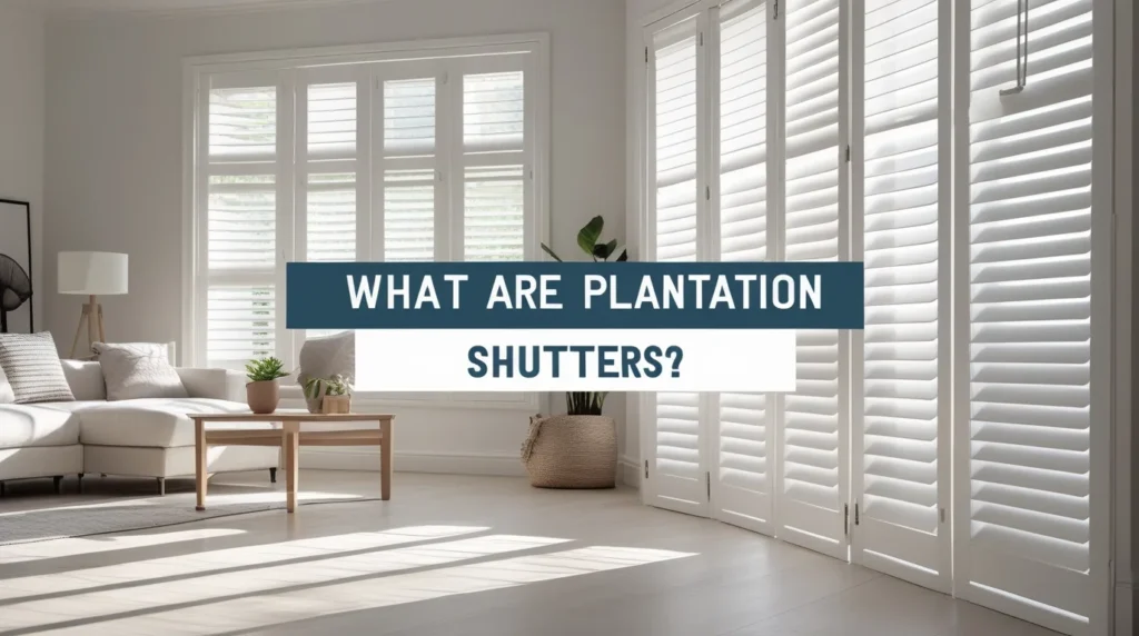what are plantation shutters