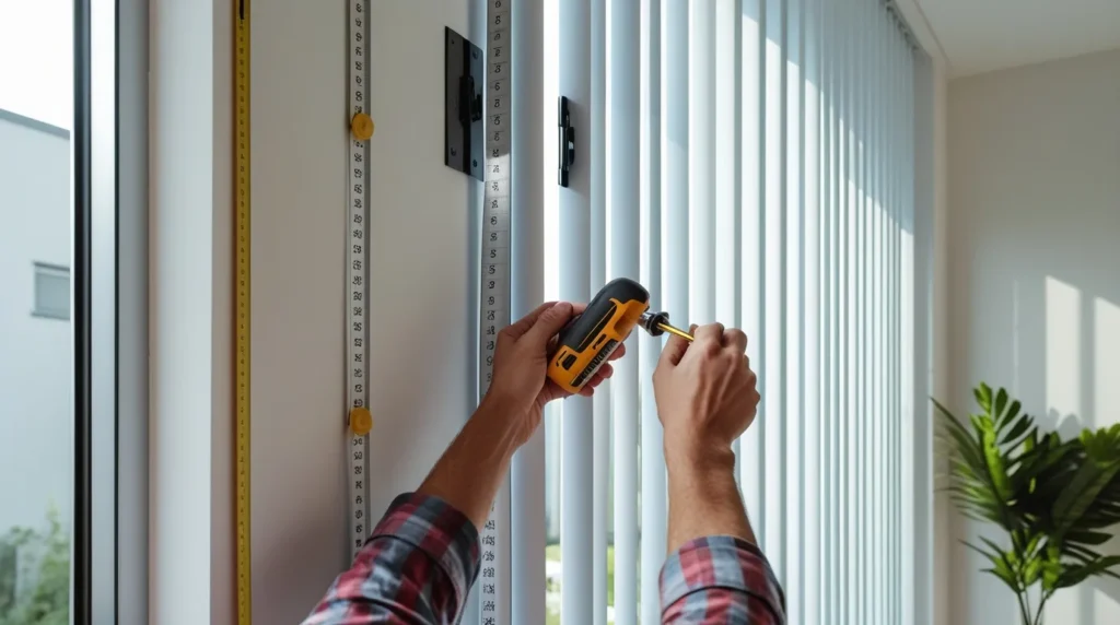 fitting Vertical Blinds Face Fix
