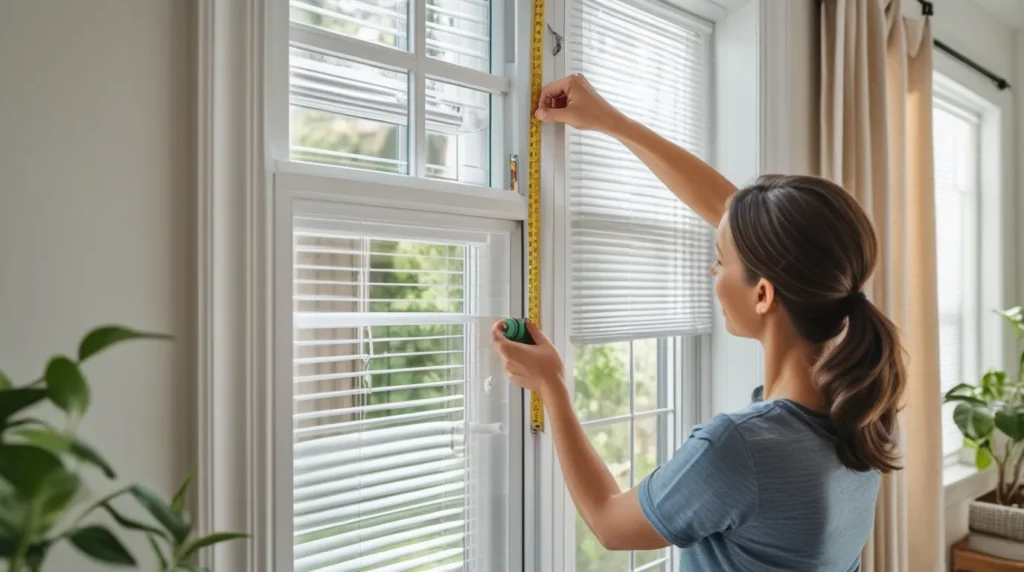 install Blinds with Metal Brackets