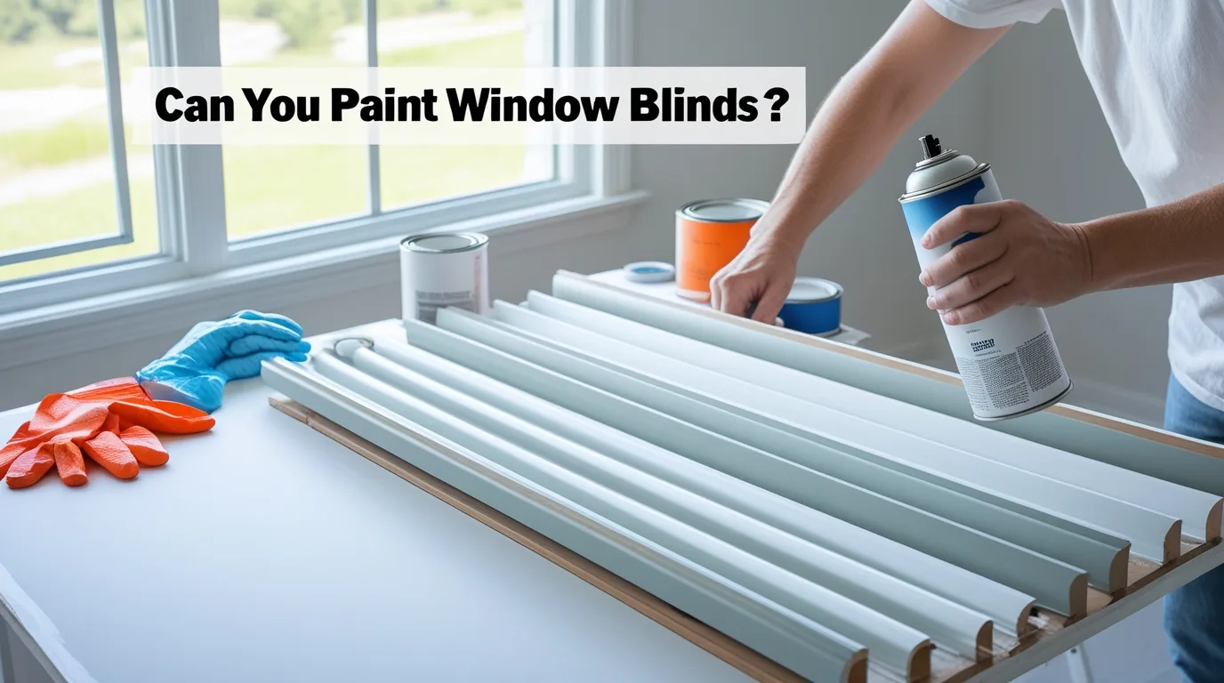 Can You Paint Window Blinds