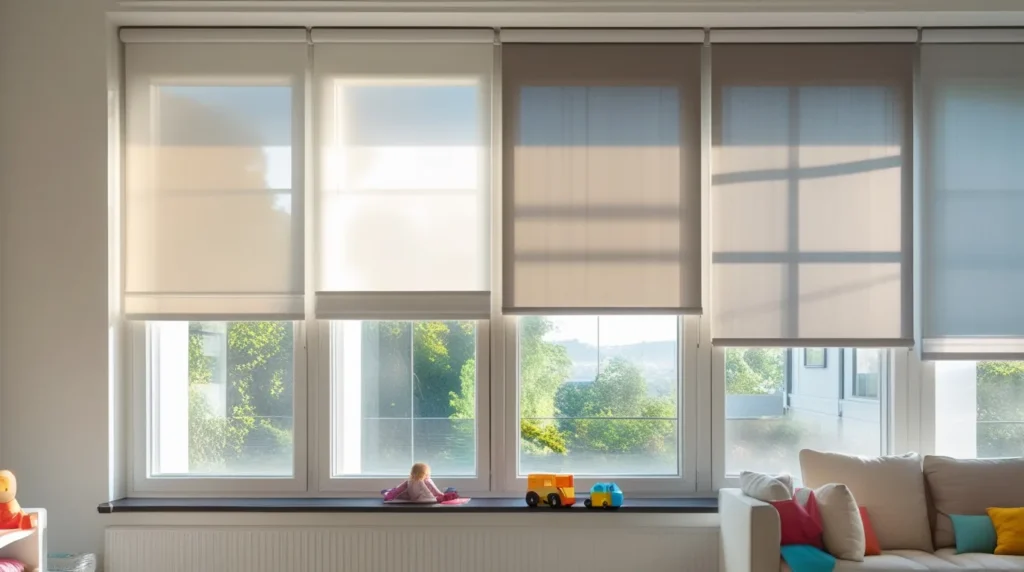 Dual Shades for Windows Day and Night Functionality in One