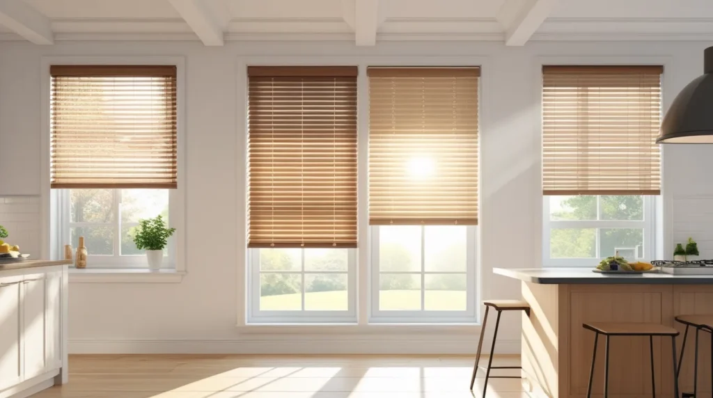 What Are Faux Wood Blinds Made Of