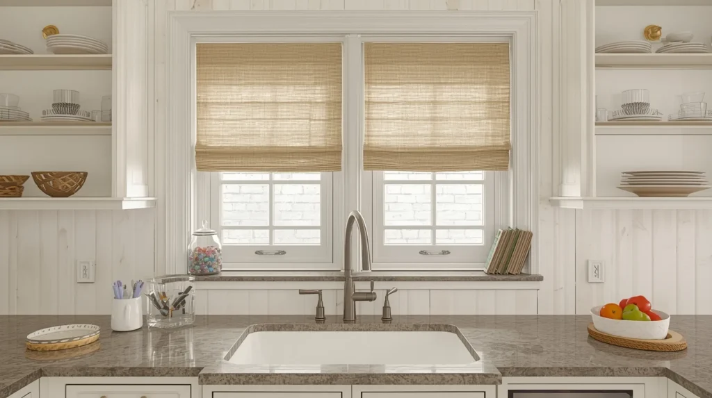 Small and Large Window Treatment Ideas for the Kitchen