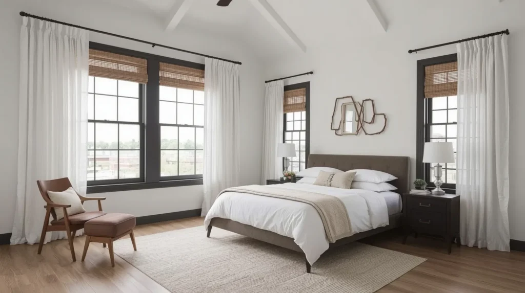 Industrial and Contemporary Twists on Farmhouse Windows